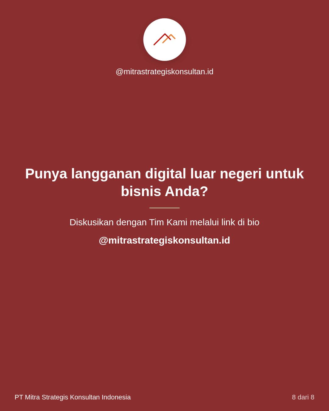 Foto 8 dari unggahan Instagram MSKI